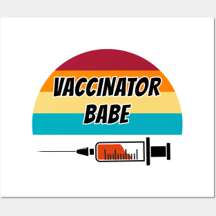 Vaccinator Babe Posters and Art